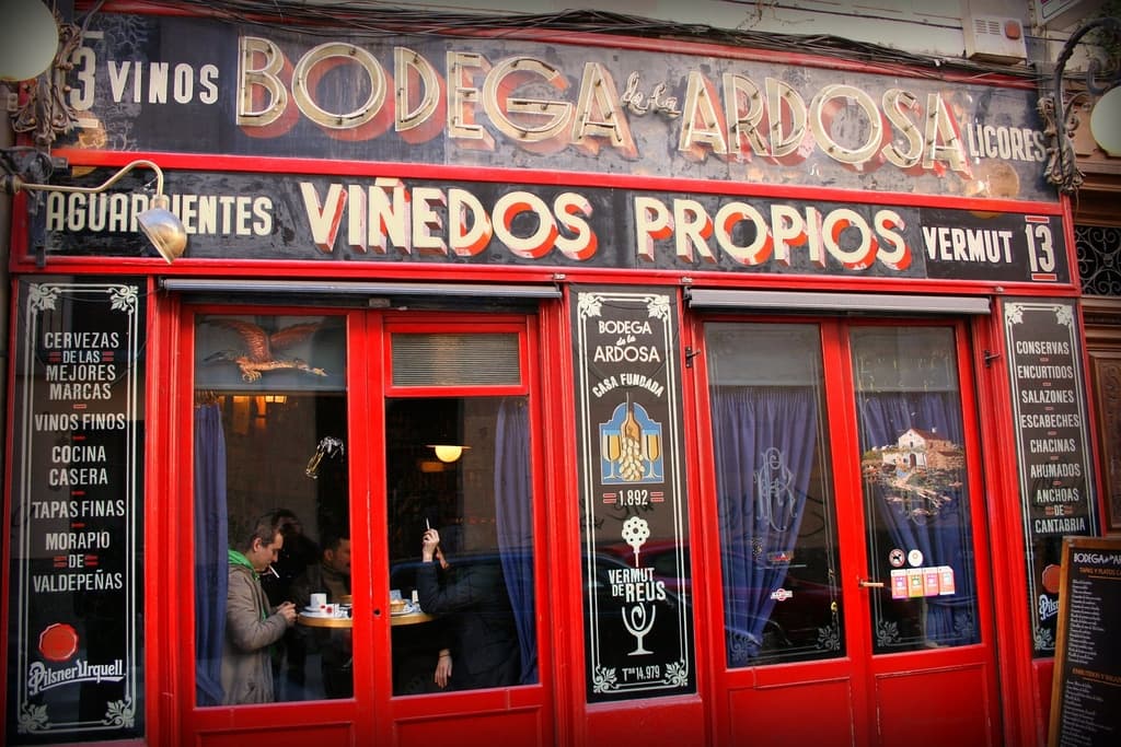 Restaurantes Bodega de la Ardosa