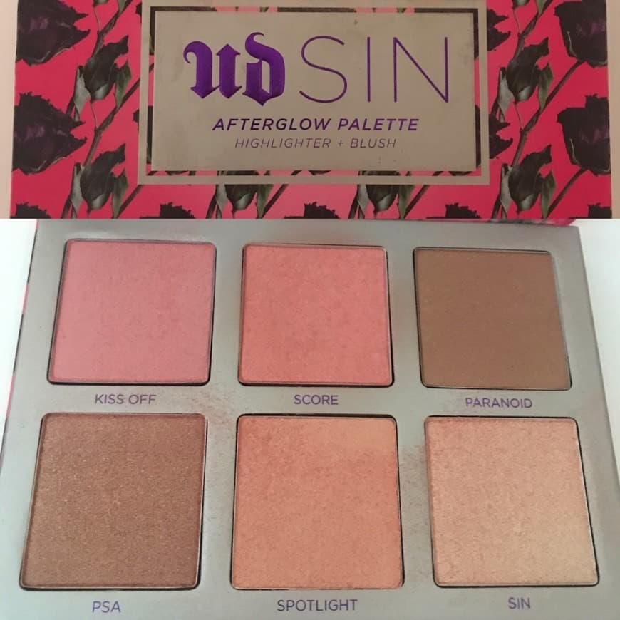 Product Paleta de coloretes iluminadores Afterglow de Urban Decay