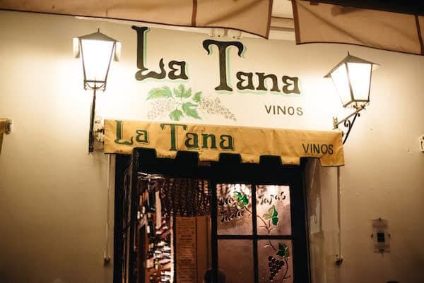 Restaurantes Taberna La Tana