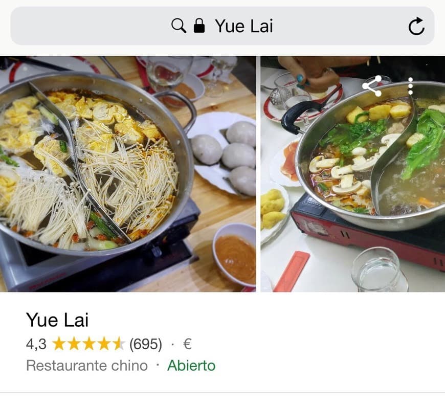 Restaurantes Yue Lai