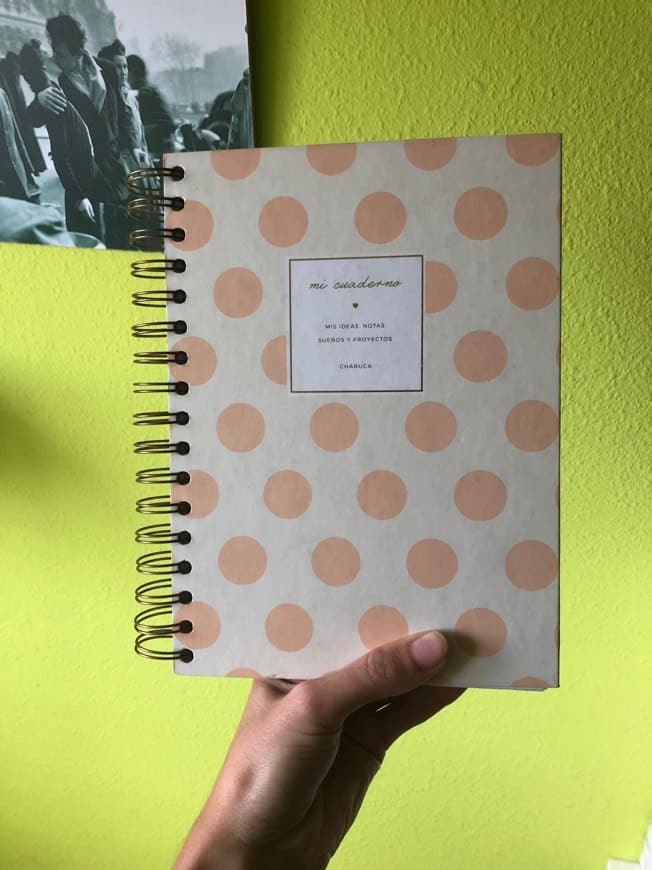 Elemento de la categoría hogar Charuca CU22 - Cuaderno con hoja puntos y diseño Topos