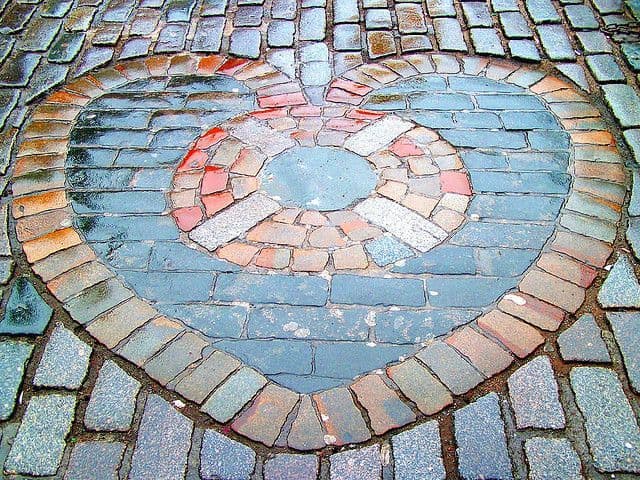 Place Heart Of Midlothian Mosaic