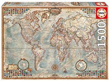 Producto Puzzles Educa - El mundo, mapa político, puzzle de 1500 piezas