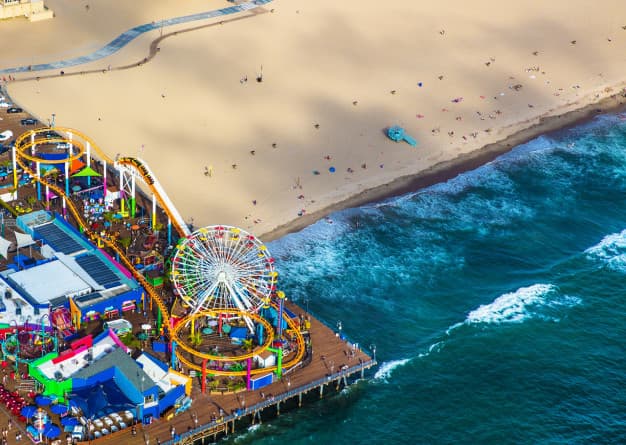 Lugar Santa Monica Pier