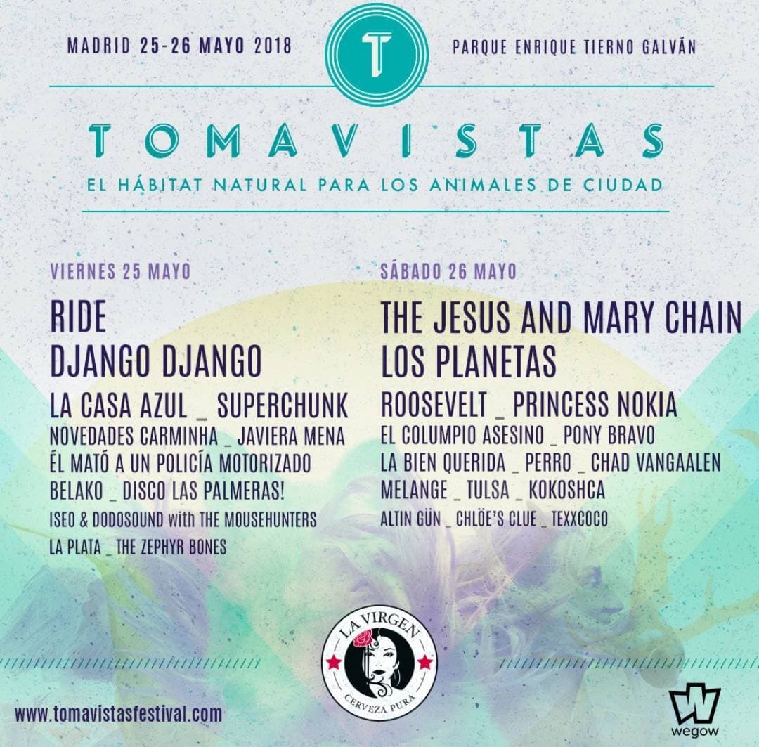 Moda TOMAVISTAS FESTIVAL 2018