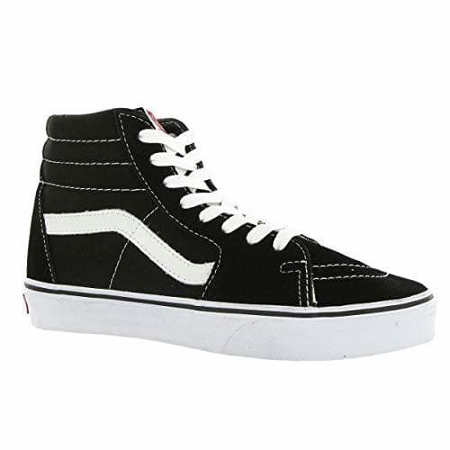 Moda Vans, Zapatillas Altas Unisex Adulto, Negro