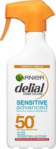 Beauty Garnier Delial Spray Sensitive Advanced Adultos crema solar para pieles claras