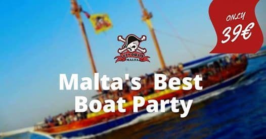 Fashion Lazy Pirate Boat Party Malta – Malta's Best and Most Famous Events