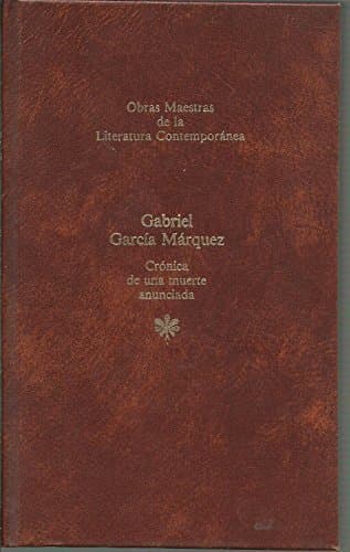 Book Cronica de una Muerte Anunciada by Gabriel Garcia Marquez(1983-01-01)