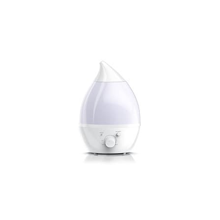 Beauty Pritech 1.3L Humidificador Ultrasónico Ionizador/ Difusor de Aroma de Forma Lágrima/ LED