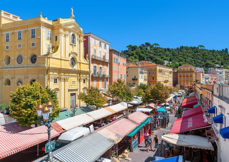 Lugar MARCHÉ AUX FLEURS COURS SALEYA (COURS SALEYA)