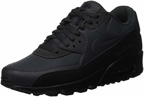 Moda Nike Air MAX 90 Essential, Zapatillas para Hombre, Negro