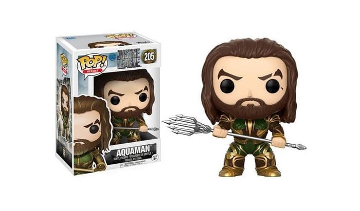 Game Funko Pop!- DC Figura de Vinilo Aquaman, colección Justice League