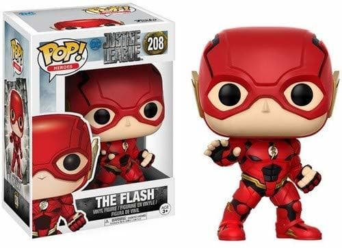 Game Funko Pop!- Pop Movies: DC Figura de Vinilo The Flash, colección Justice