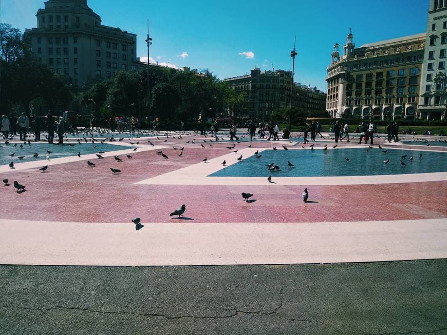 Place Plaza Catalunya