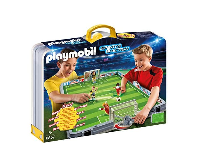 Product Playmobil - Set de fútbol, maletín