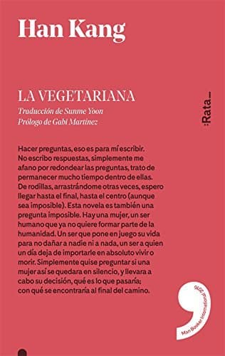 Libro La vegetariana