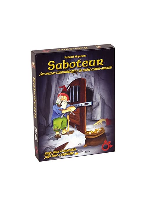 Producto Amigo - Saboteur, juego base con expansión, juego de mesa en español