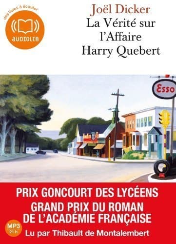 Book La vérité sur l'affaire Harry Quebert: Livre audio 2 CD MP3 -