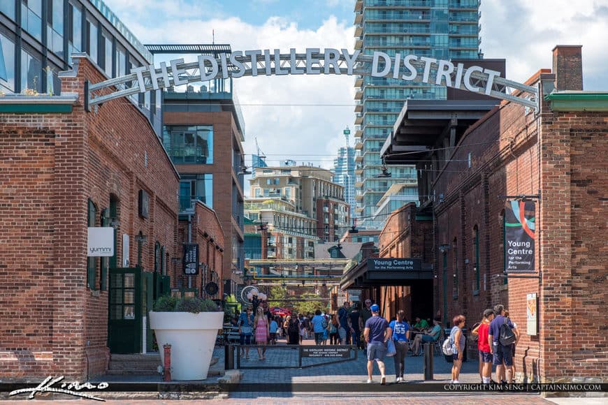 Lugar Distillery District