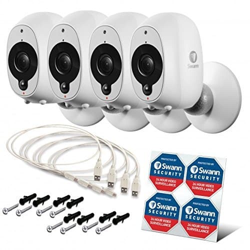 Electrónica Kit de cámara de Seguridad para Interiores y Exteriores HD con visión