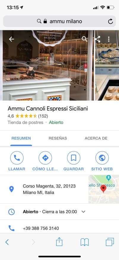 Place AMMU Cannoli Espressi Siciliani