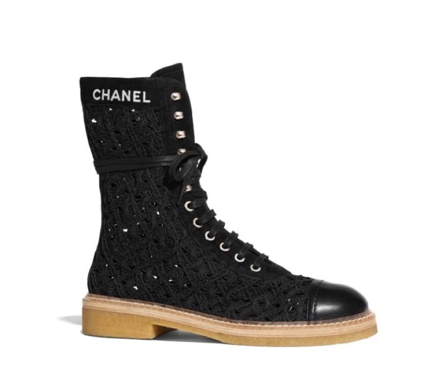 Fashion Zapatos cordones, Chanel