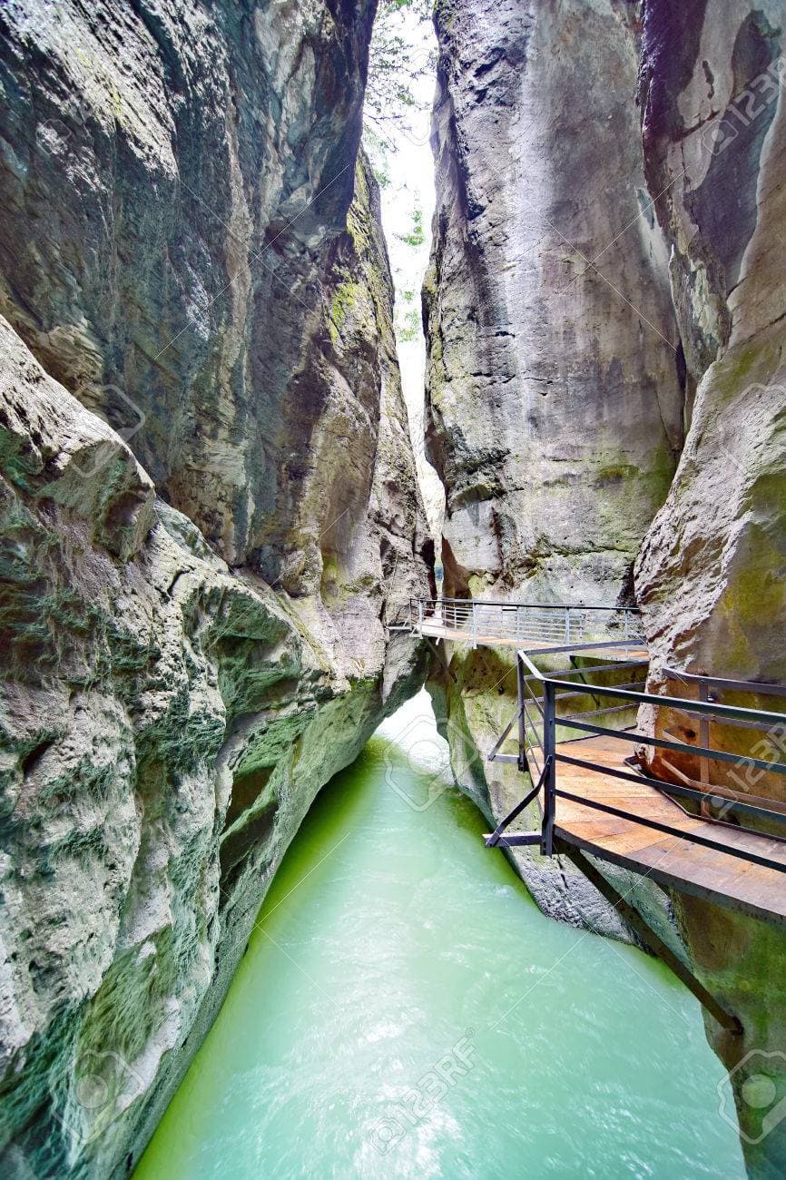 Lugar Aareschlucht