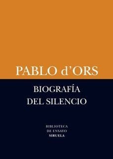 Libro Biografía del silencio