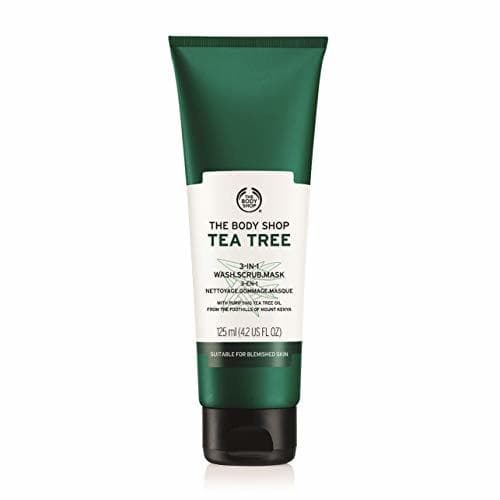 Belleza The Body Shop Tea Tree 3-In-1 Wash Scrub Mask