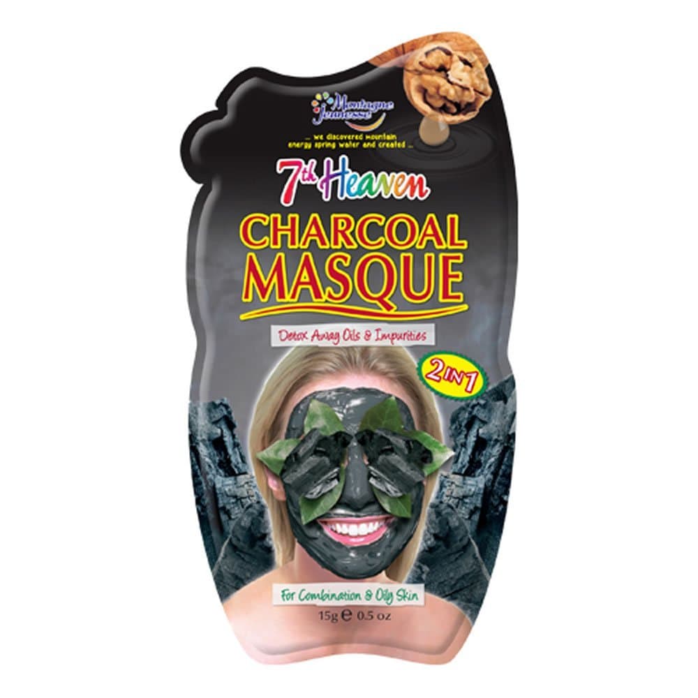 Fashion 7th Heaven Face Mask Charcoal Mud Peel Exfoliating Oily Dry Skin ...