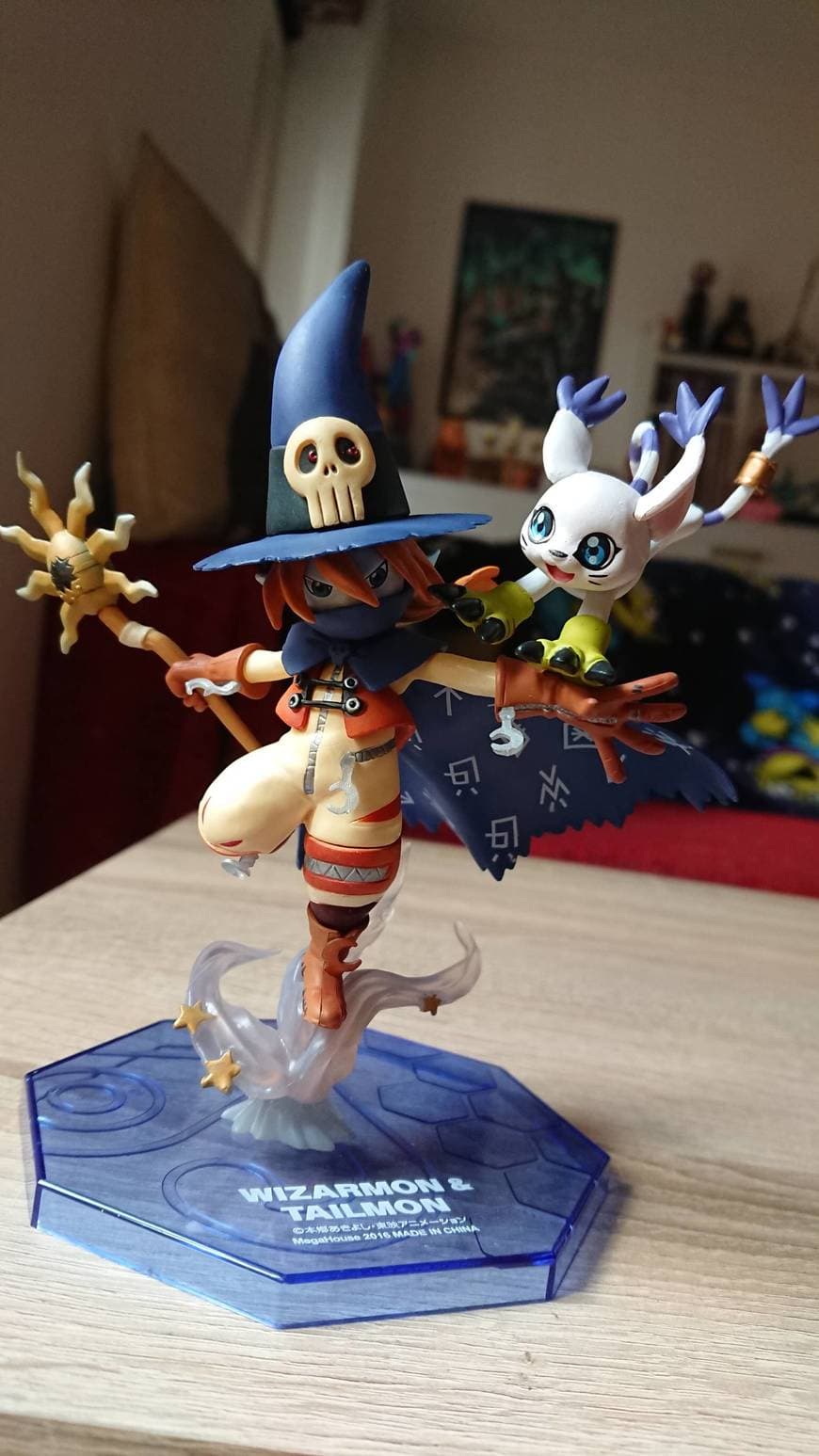 Producto Figura de Wizarmon y Gatomon 