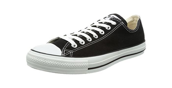 Moda Converse Chuck Tailor All Star Zapatillas de lona, Unisex, Negro