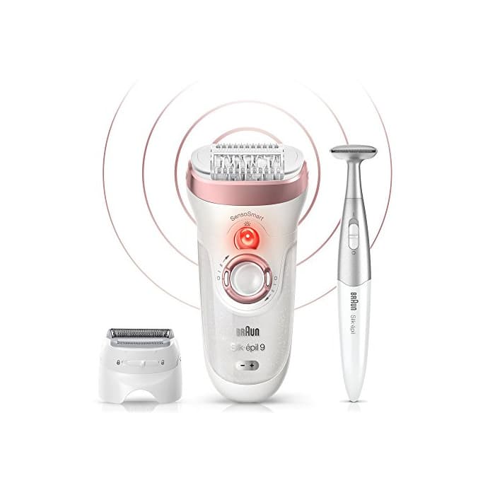 Belleza Braun Silk-épil 9 9/890 Pack con depiladora inalámbrica