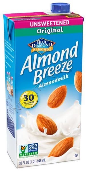 Fashion Almondmilk Original | Milk Alternative | Almond Breeze | Blue Diamond