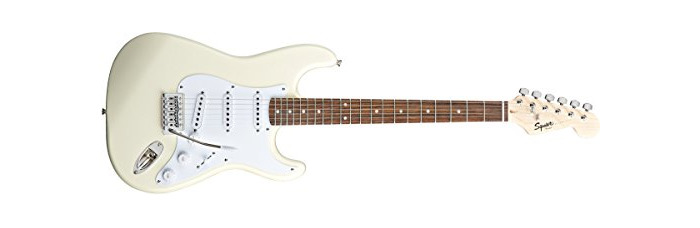 Electrónica Fender Squier Bullet Stratocaster Artic White con Tremolo