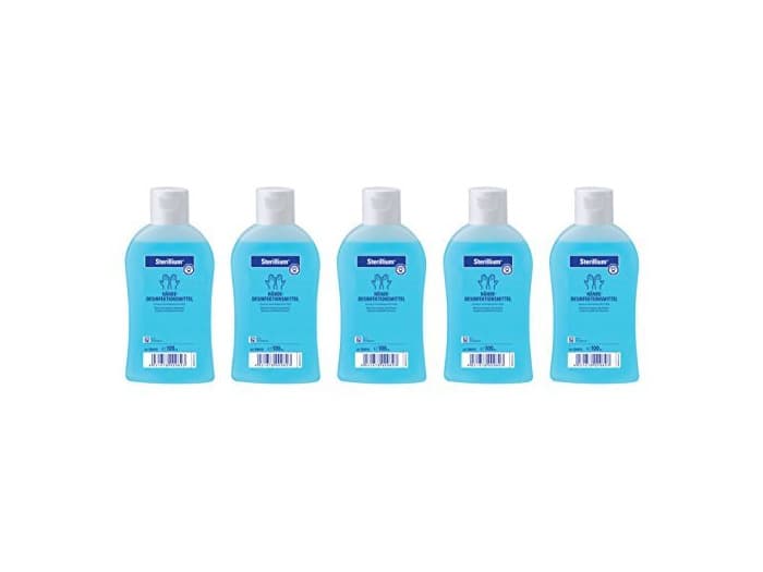 Beauty 5 x 100ml Botella Sterillium Higiene Desinfección de manos Desinfectante incl