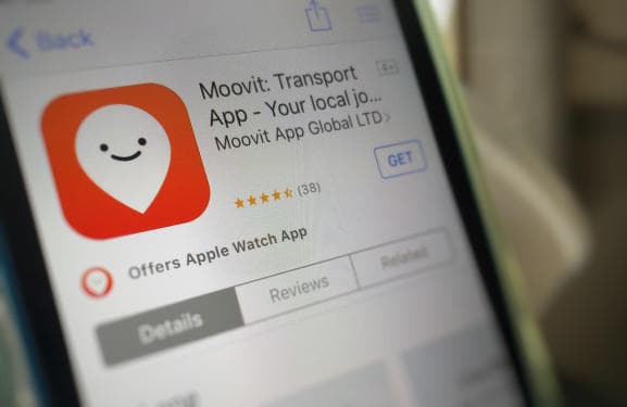 App Public Transit App: Moovit