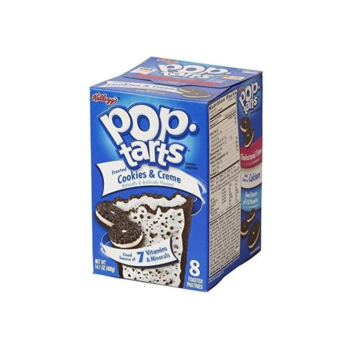 Producto Tarts Cookies & Creme, de Kellogg's Pop