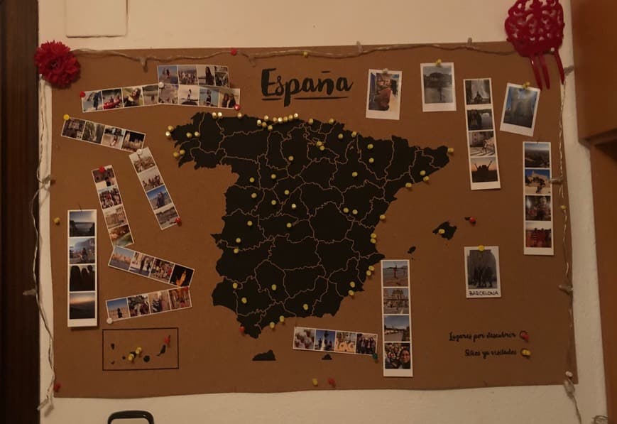 Producto Miss Wood Mapa de España de Corcho