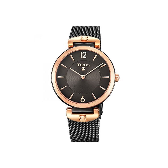 Fashion Reloj Tous S-Mesh Acero IP Negro 700350300