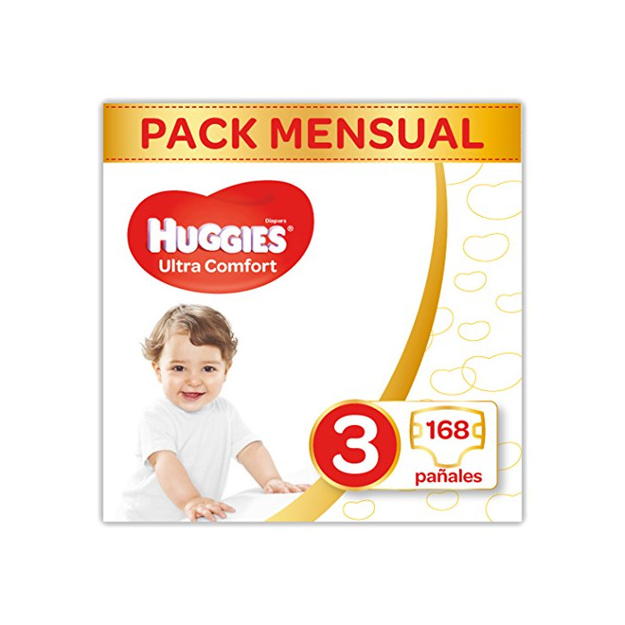 Beauty Huggies Ultra Comfort Pañales Talla 3