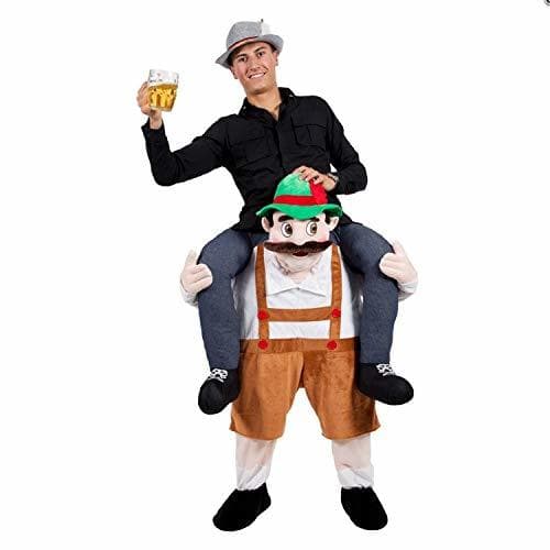 Fashion BAVARIAN BEER GUY CARRY ME MASCOT FANCY DRESS COSTUME