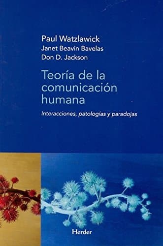 Book Teoría de la comunicación humana