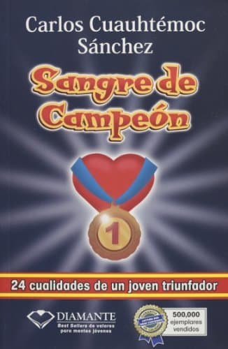 Libro Sangre de campeon/ The blood of a Champion