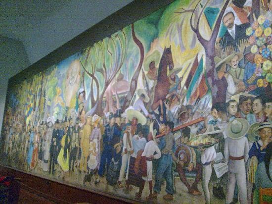 Lugar Museo Mural Diego Rivera