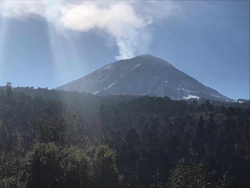 Lugar Popocatépetl