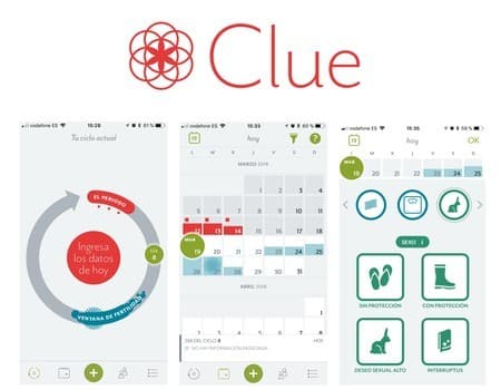 App Clue Calendario Menstrual