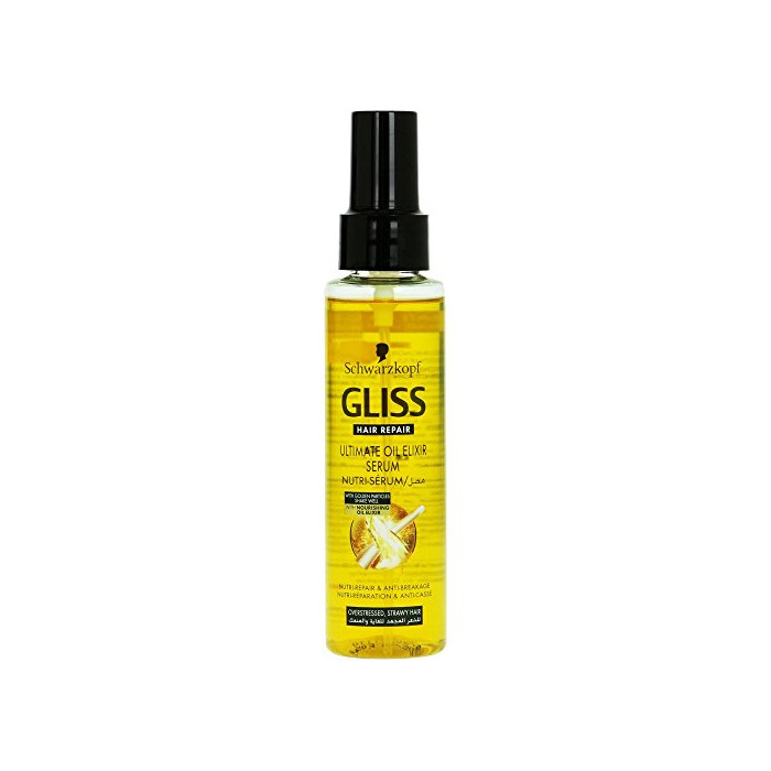 Beauty Schwarzkopf Gliss Hair Repair Ultimate Oil Elixir Serum for Overstressed Hair 100