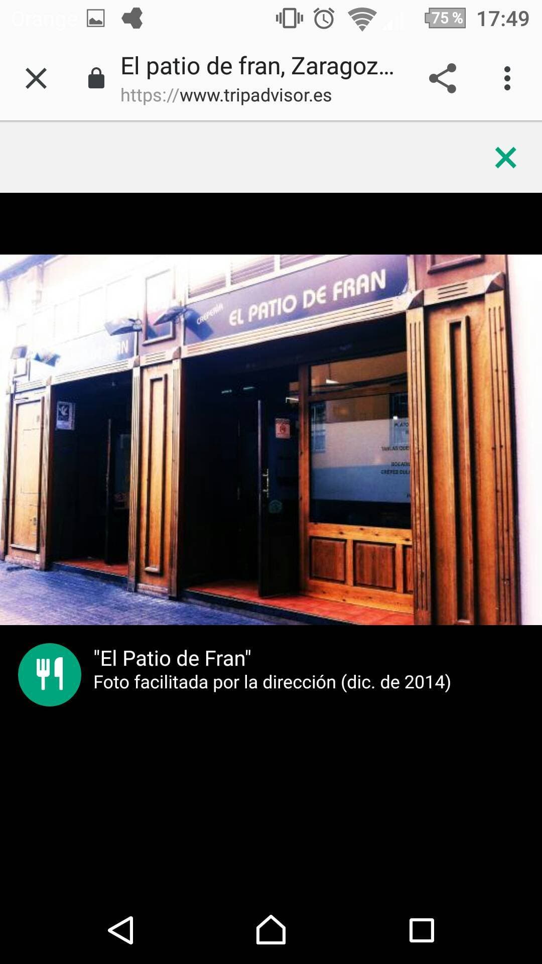 Restaurants El Patio de Fran